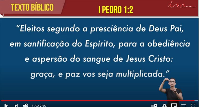 Igreja Cristã Maranata - "Encontros com Jesus" - 11/05/2021 Terça