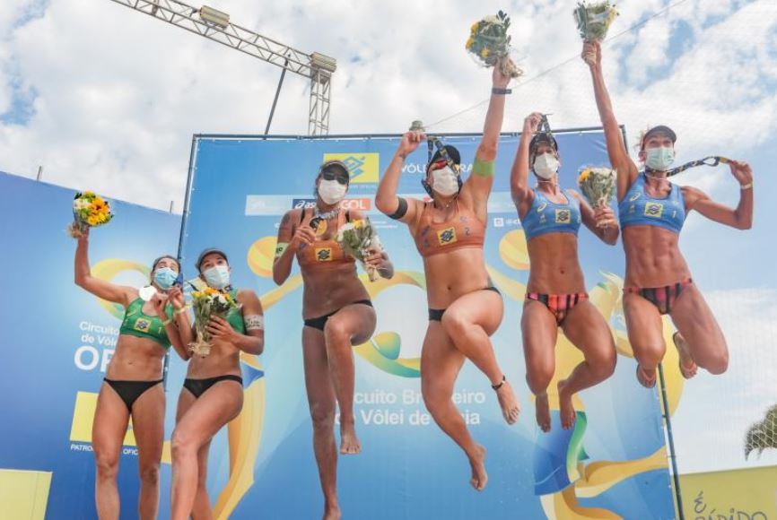 Duplas olímpicas conquistam nona etapa Open no Rio de Janeiro