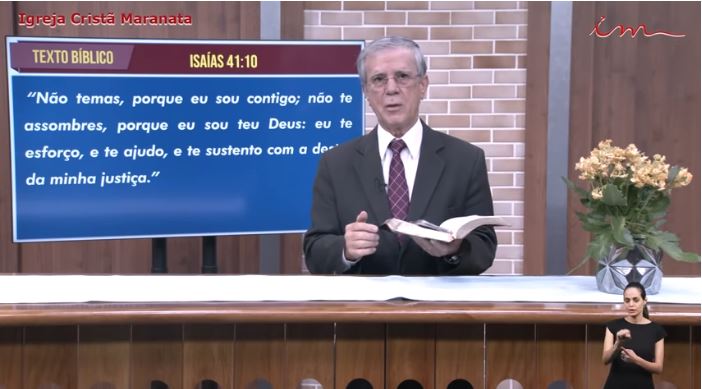 Igreja Cristã Maranata – Culto exibido na TV aberta – Pr Gilson Souza – 28/08/2021 Sábado