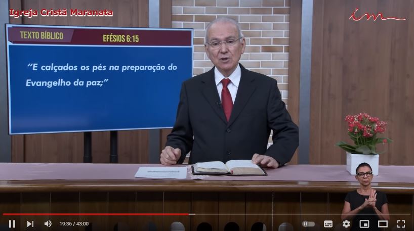 Igreja Cristã Maranata – Culto exibido na TV aberta – Pr Antônio Carlos de Oliveira – 16/11/2021 Terça