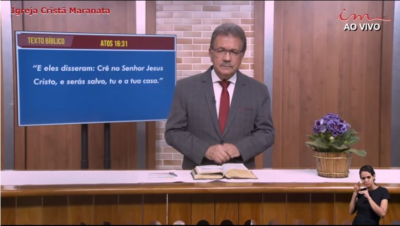 Igreja Cristã Maranata - "Crê no Senhor Jesus e serás salvo" - 24/09/2021 Sexta
