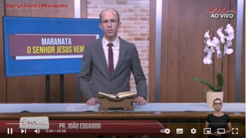 Igreja Cristã Maranata - "A oração e a resposta de Deus" - 16/12/2021 Quinta