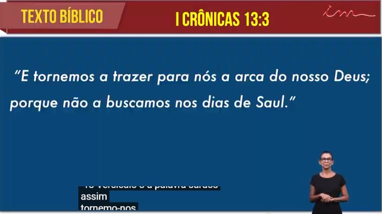 Igreja Cristã Maranata - "A presença da Arca" - 23/02/2022 Quarta