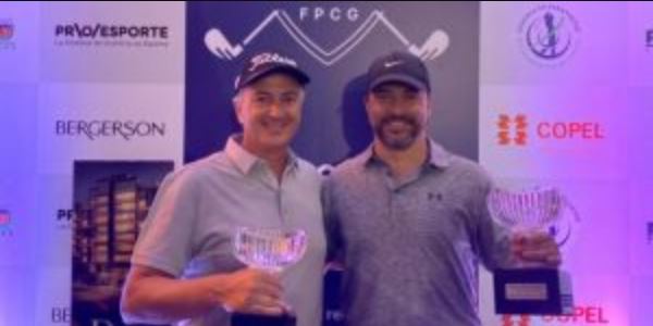 Guilherme Costa e Paulo Leite vencem o 10º Aberto de Duplas da FPCG de Golfe