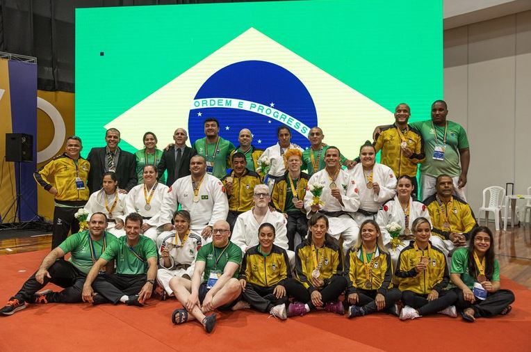 Seleção Brasileira de judô paralímpico é Campeã do Grand Prix de São Paulo
