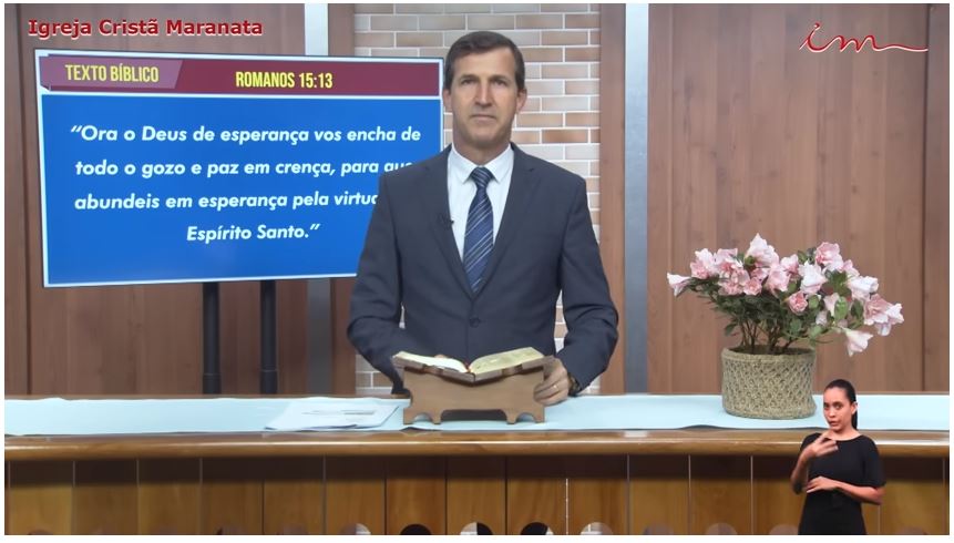 Igreja Cristã Maranata – “Deus de esperança” – 11/01/2023 Quarta