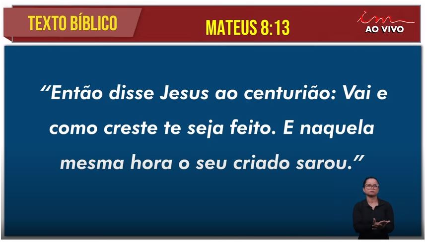 Igreja Cristã Maranata – “Crê Somente” –29/01/2023 Domingo