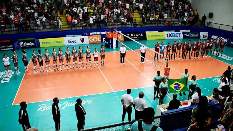 Sesc RJ Flamengo e Fluminense fazem clássico pela Superliga 1XBET Feminina de Voleibol