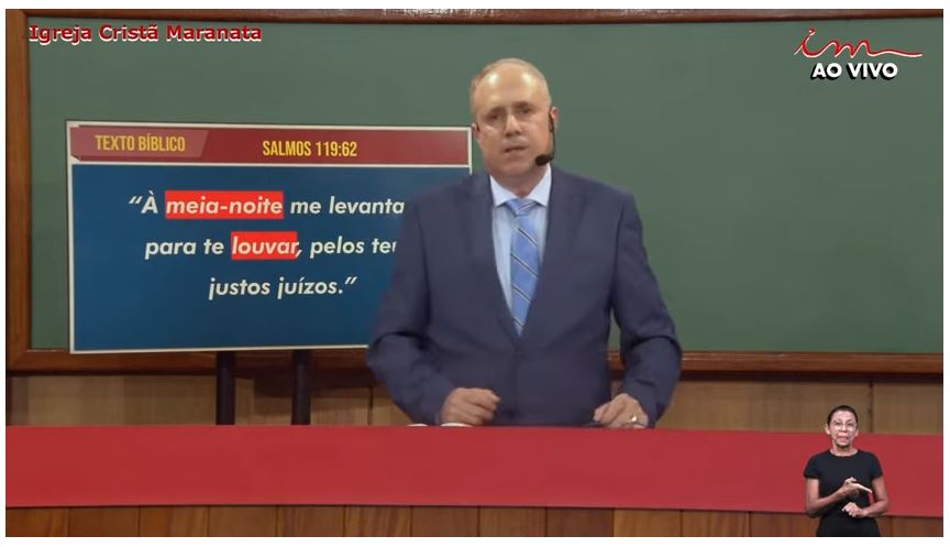 Igreja Cristã Maranata – “O momento profético da igreja que louva ao Senhor Jesus” – 07/04/2023 Sexta