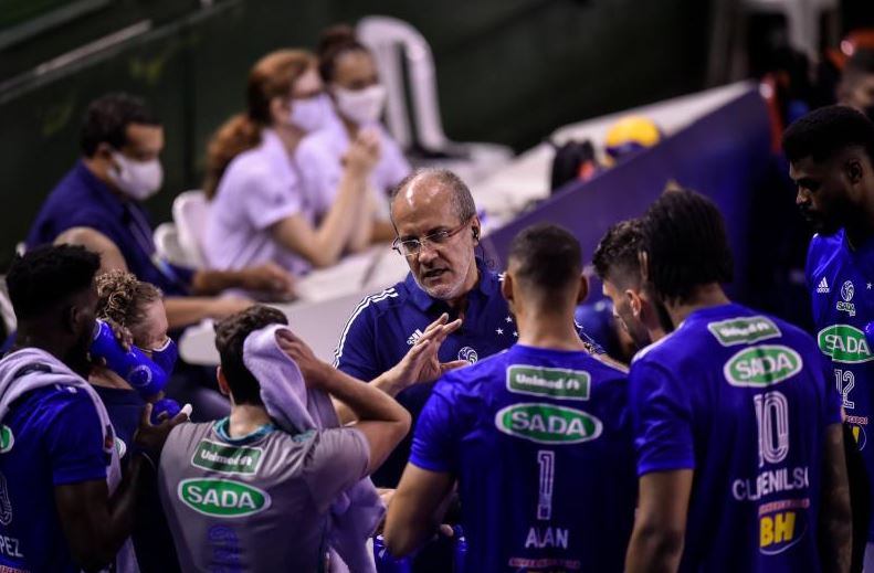 Sada Cruzeiro terminou o primeiro turno da Superliga Banco do Brasil em primeiro Foto: Agênciai7/Sada Cruzeiro