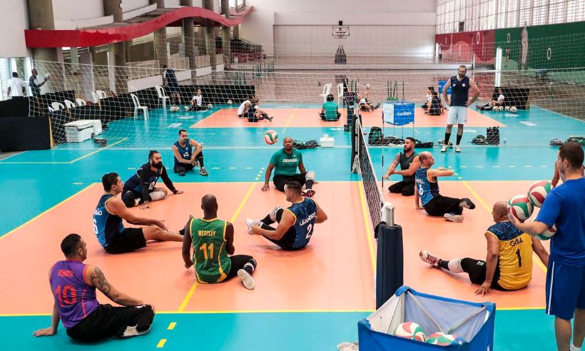 Jogos de Tóquio: seleção de vôlei sentado inicia temporada em Sergipe