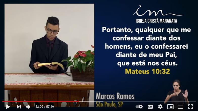 Igreja Cristã Maranata – Igrejas do Brasil – 28/02/2021 Domingo