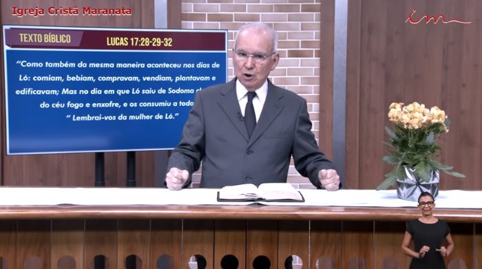 Igreja Cristã Maranata – Culto exibido na TV aberta – Pr Antônio Carlos de Oliveira – 11/08/2021 Quarta