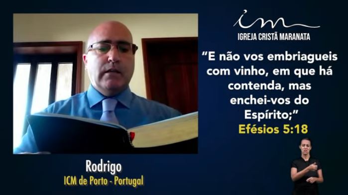 Igreja Cristã Maranata – Escola Bíblica Dominical – 22/08/2021