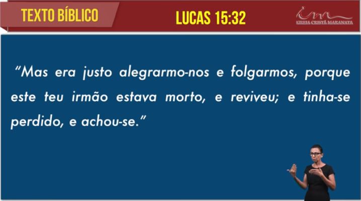 Igreja Cristã Maranata - "A Verdadeira Alegria" - 23/01/2022 Domingo