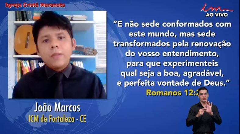 Igreja Cristã Maranata – Escola Bíblica Dominical – 30/01/2022