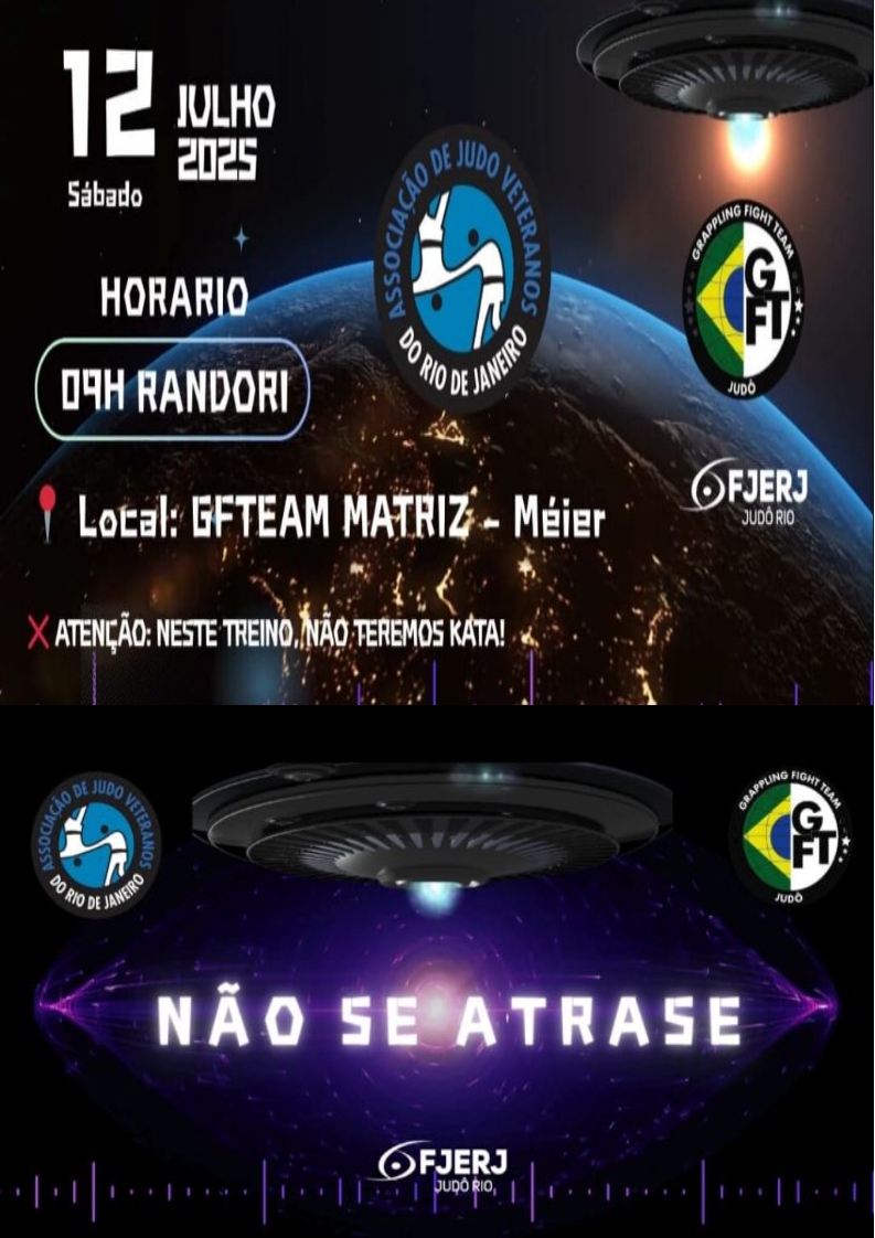 ATENÇÃO!!! É AMANHÃ!!! 6º Treino de Veteranos da AJVRJ 2025