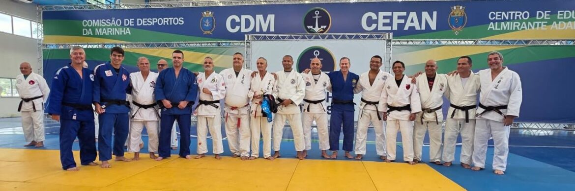 1º Treinamento de Judô para Veteranos da Marinha no Rio de Janeiro