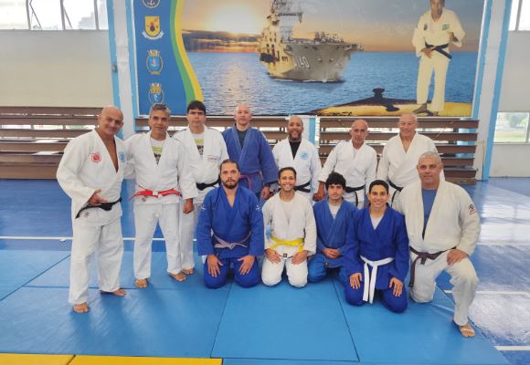 UENF no 7º Treinamento de Veteranos de Judô no Rio de Janeiro