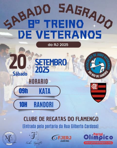 Vem aí no Flamengo!!! 8º Evento de Veteranos do Rio de Janeiro – 2025