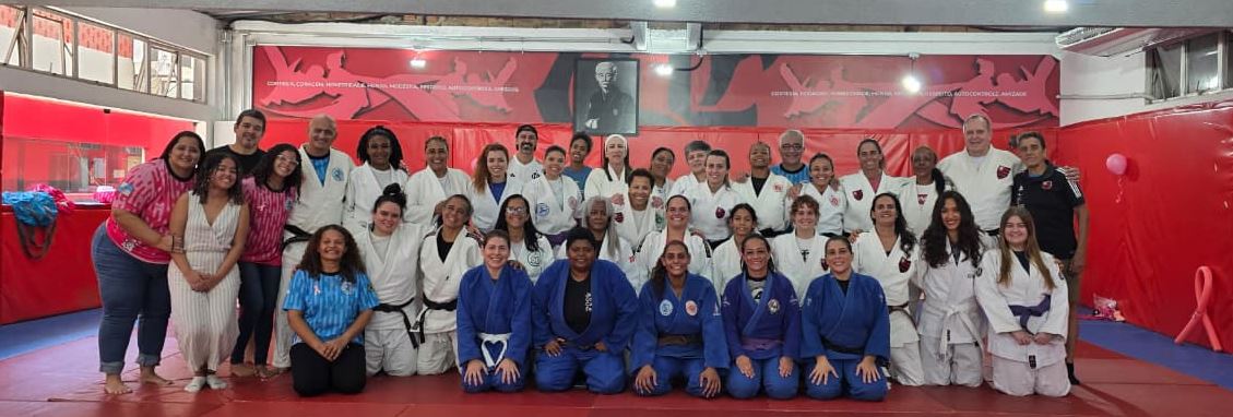 AJVRJ realiza o 1º Camp Judô Rosa no Flamengo