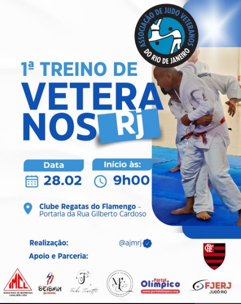 Tá chegando a hora!!! Primeiro treino da AJVRJ no Rio de Janeiro