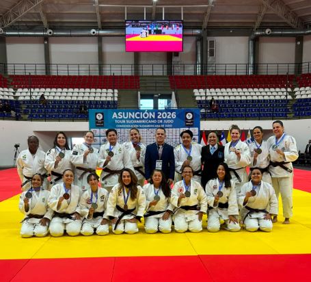 Brasil se destaca no Campeonato Sul-Americano de Judô Veteranos 2026 em Assunção