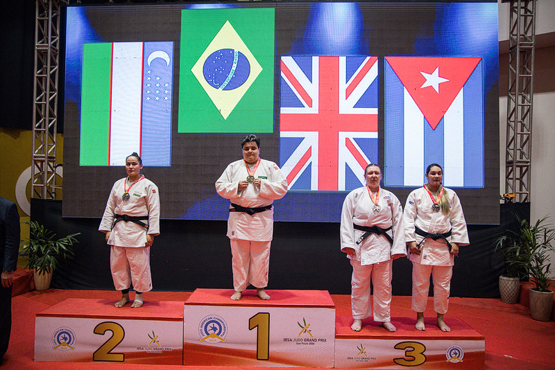 Brasil conquista 13 medalhas e lidera o quadro geral no IBSA Judo Grand Prix São Paulo 2026