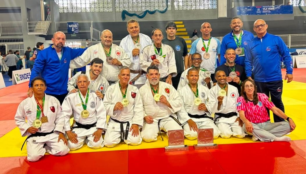 Rio de Janeiro conquista o vice  Campeonato Brasileiro de Judô Veteranos e Kata 2026