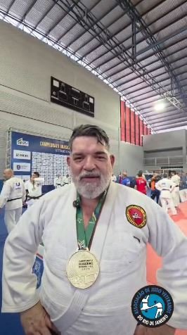 AJVRJ homenageia Sensei Camilo Portugal, referência de superação e dedicação ao judô carioca